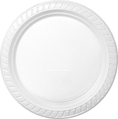 PRATO PLASTICO 17,5CM PACOTE COM 10 UN - COPOBRAS