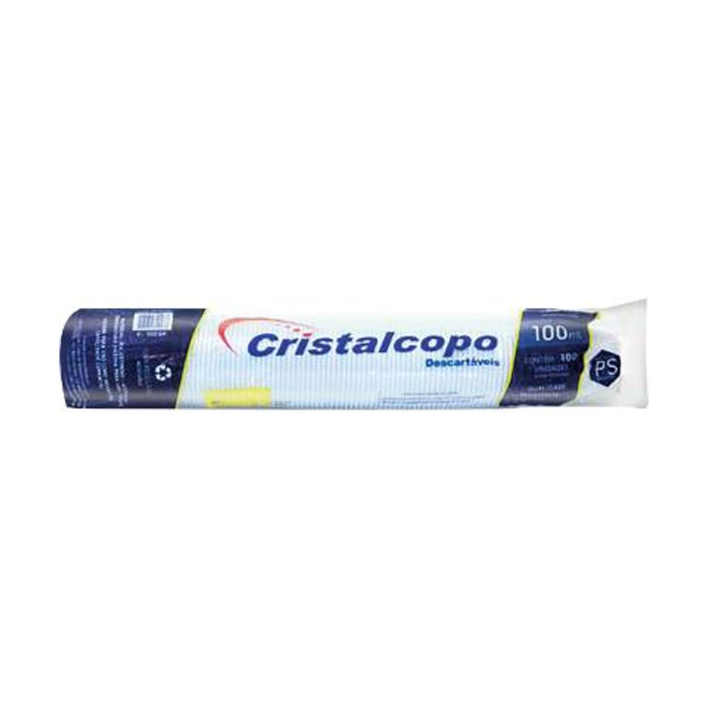 POTE PLASTICO CRISTALCOPO 100ML 100UN POTE PLASTICO CRISTALCOPO 100ML 100UN