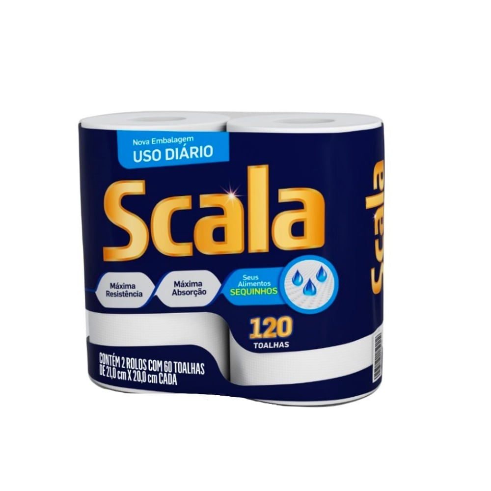 PAPEL TOALHA SCALA NEUTRO 2R PAPEL TOALHA SCALA NEUTRO 2R