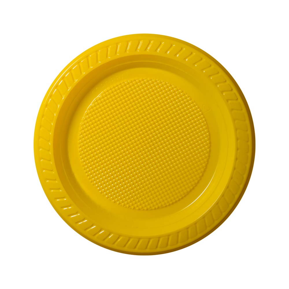 PRATO PLÁSTICO DESCARTÁVEL 15CM AMARELO COPOBRAS C/10 UNIDADES PRATO PLÁSTICO DESCARTÁVEL 15CM AMARELO COPOBRAS C/10 UNIDADES