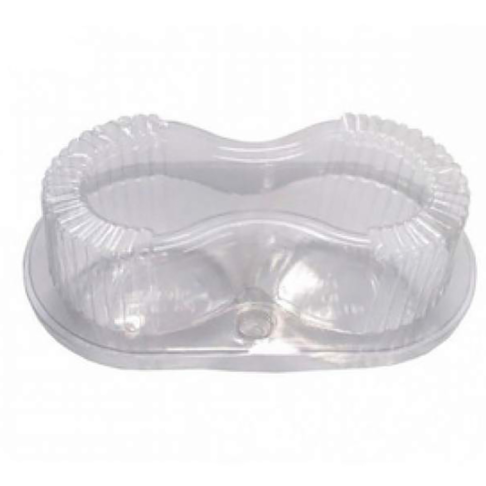 PORTA ALIMENTOS DOIS DOCES G-14 CRISTAL - GALVANOTEK PORTA ALIMENTOS DOIS DOCES G-14 CRISTAL - GALVANOTEK