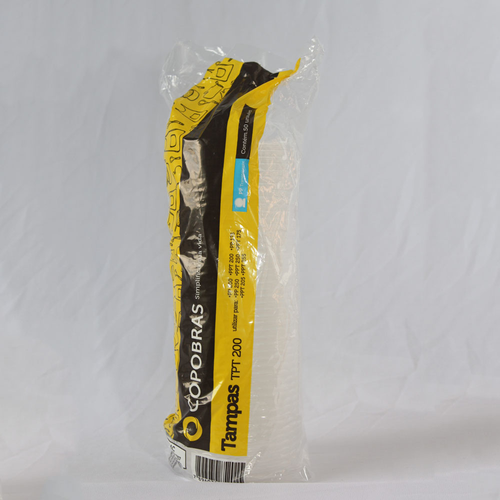 TAMPA POTE 175ML/200ML/250ML COPOBRAS | PC50 TAMPA POTE 175ML/200ML/250ML COPOBRAS | PC50