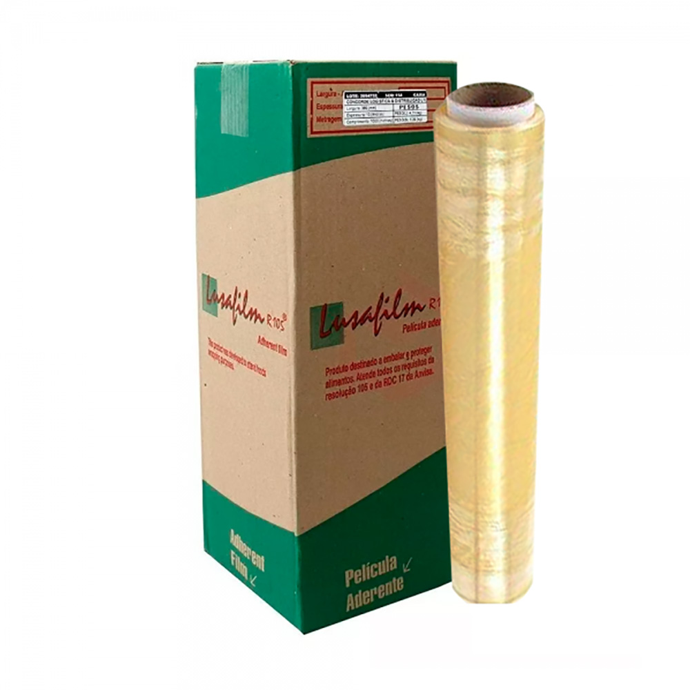FILME PVC 30X8X500MTS - LUSAFILM FILME PVC 30X8X500MTS - LUSAFILM