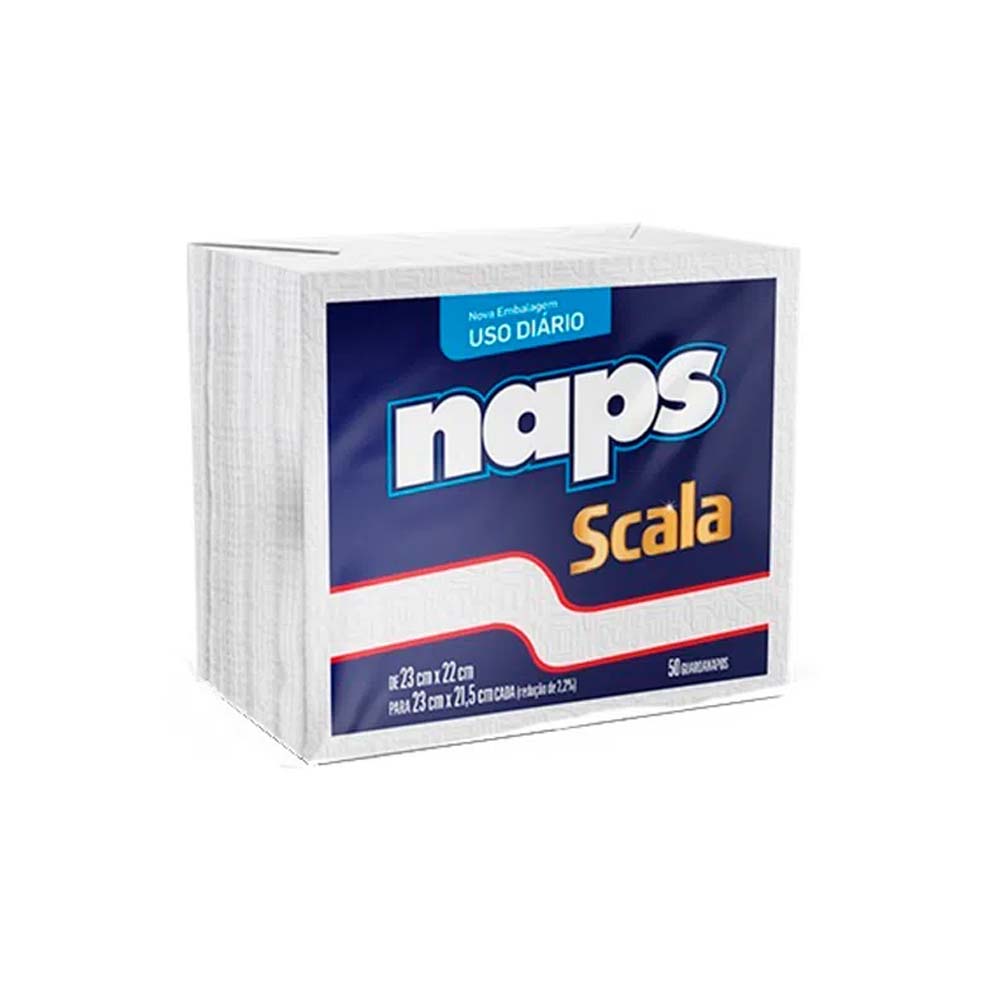 GUARDANAPO NAPS 23CMX22CM C/50 FOLHAS GUARDANAPO NAPS 23CMX22CM C/50 FOLHAS