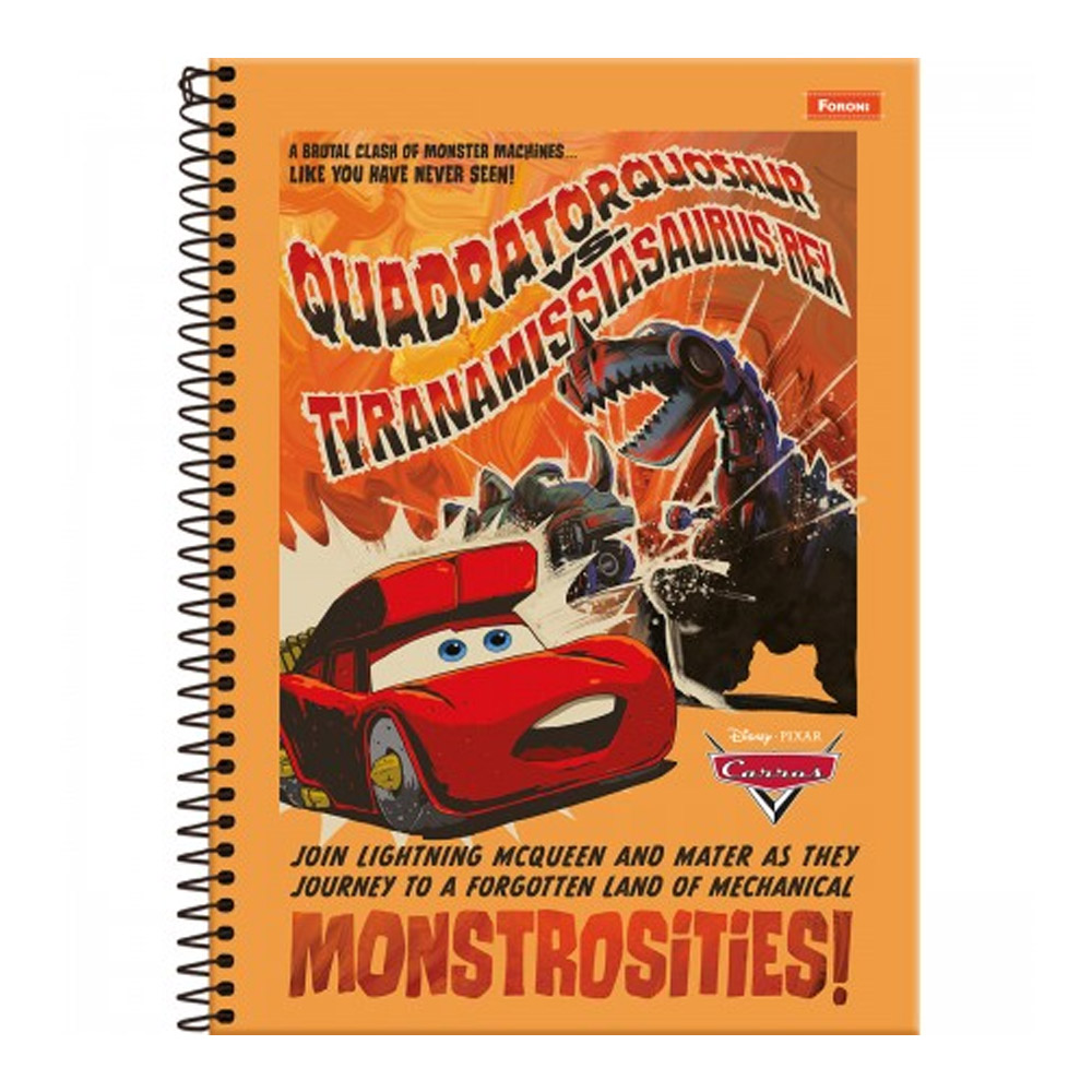 CADERNO 1 MATÉRIA 80 FOLHAS CARROS - FORONI CADERNO 1 MATÉRIA 80 FOLHAS CARROS - FORONI