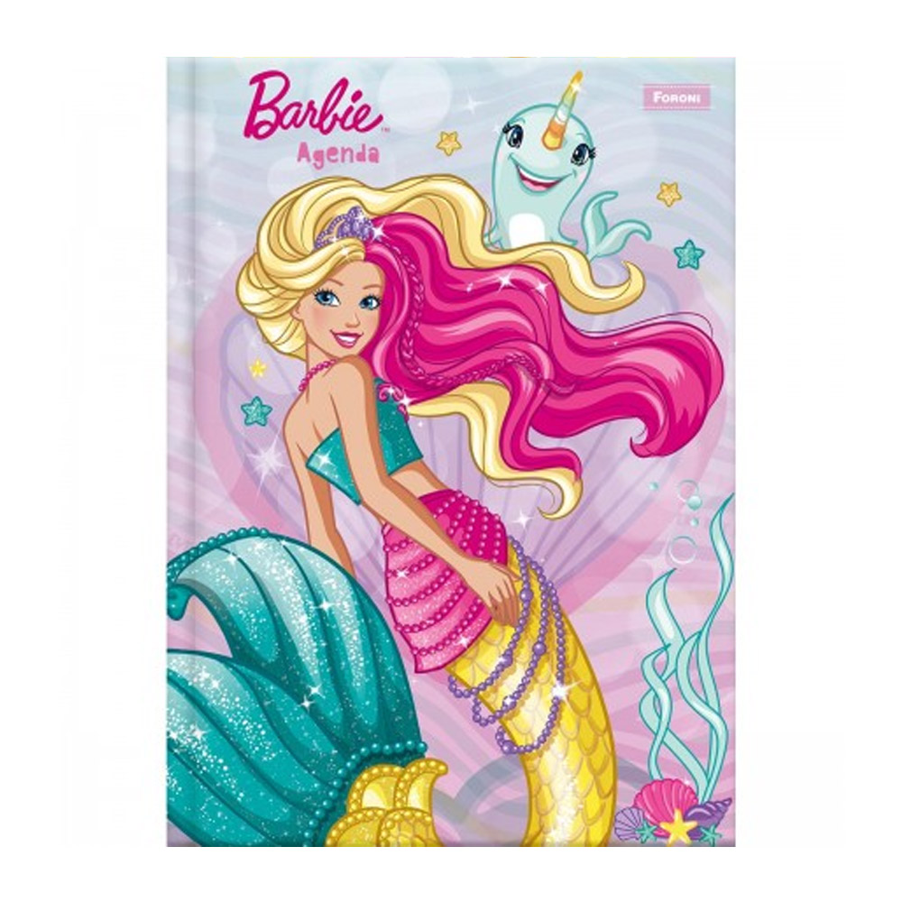 AGENDA ESCOLAR BARBIE COM 96 FOLHAS - FORONI AGENDA ESCOLAR BARBIE COM 96 FOLHAS - FORONI