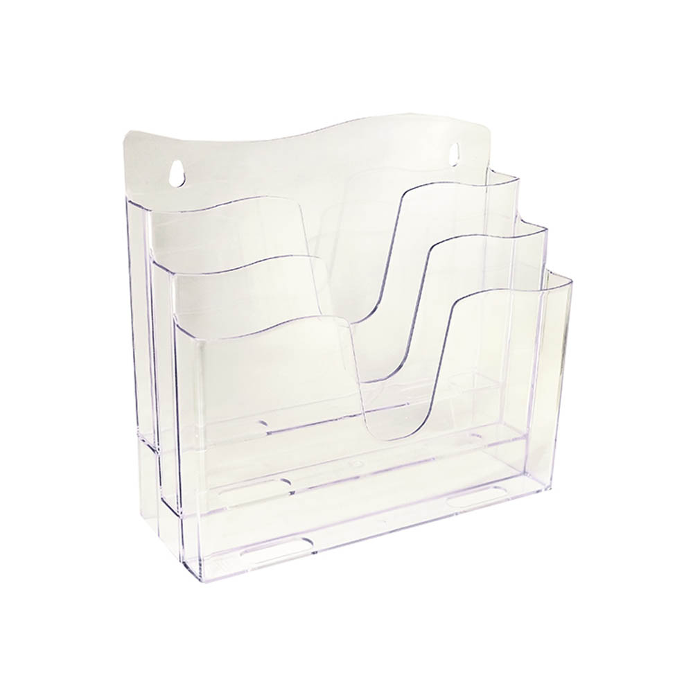 ORGANIZADOR DE DOCUMENTOS TRIPLO CRISTAL EM ACRÍLICO DELLOCOLOR ORGANIZADOR DE DOCUMENTOS TRIPLO CRISTAL EM ACRÍLICO DELLOCOLOR