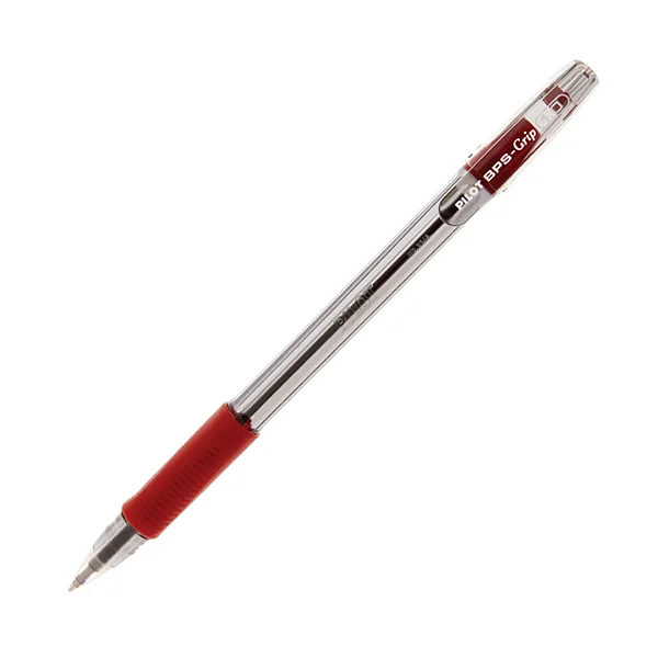 CANETA ESFEROGRAFICA BPS-GRIP 1.0MM VERMELHO PILOT                                                                                                                                                                   