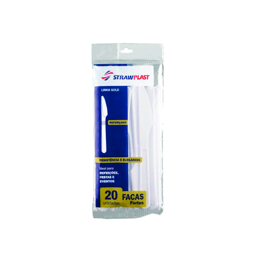 FACA MASTER CRISTAL STRAWPLAST PC20 FACA MASTER CRISTAL STRAWPLAST PC20