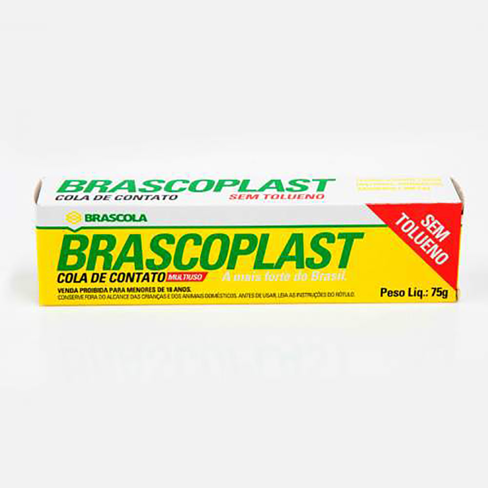 COLA DE CONTATO 75G - BRASCOPLAST    COLA DE CONTATO 75G - BRASCOPLAST