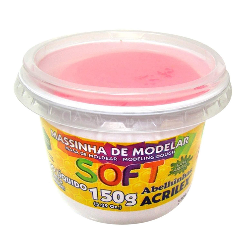 MASSINHA DE MOD SOFT 150G MARAVILHA ACRILEX                  MASSINHA DE MOD SOFT 150G MARAVILHA ACRILEX