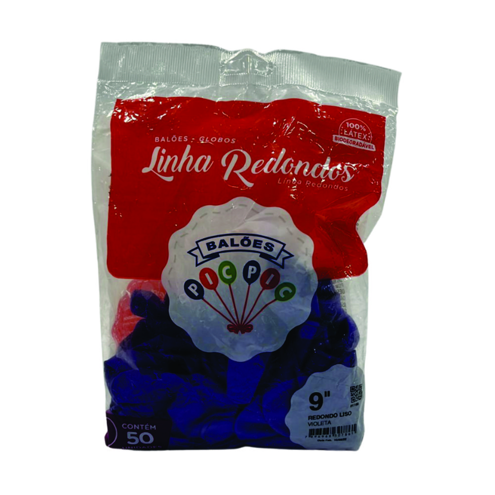 BALAO N09 LISO VIOLETA PIC PIC PC50 BALAO N09 LISO VIOLETA PIC PIC PC50