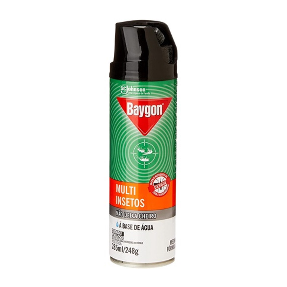 INSETICIDA AEROSOL MULTI INSETOS 300ML - BAYGON<br><br><br> INSETICIDA AEROSOL MULTI INSETOS 300ML - BAYGON<br><br><br>