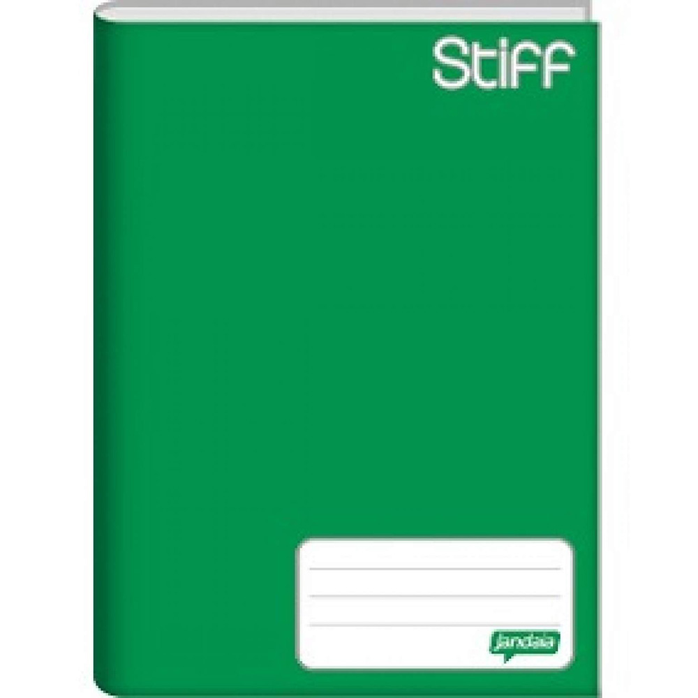 CADERNO BROCHURAO STIFF VERDE 96 FOLHAS - JANDAIA CADERNO BROCHURAO STIFF VERDE 96 FOLHAS - JANDAIA
