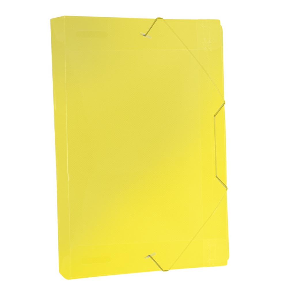 PASTA ABA COM ELÁSTICO ECONOMICA LOMBO AMARELO 4 CENTÍMETROS DAC PASTA ABA COM ELÁSTICO ECONOMICA LOMBO AMARELO 4 CENTÍMETROS DAC