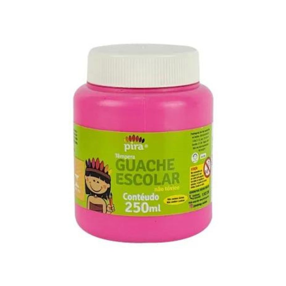 GUACHE ESCOLAR 250ML ROSA PIRA                                                                                                                                                                               GUACHE ESCOLAR 250ML ROSA PIRA