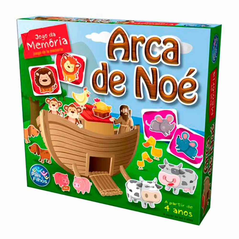 JOGO DA MEMORIA ARCA DE NOE PAIS E FILHOS    JOGO DA MEMORIA ARCA DE NOE PAIS E FILHOS