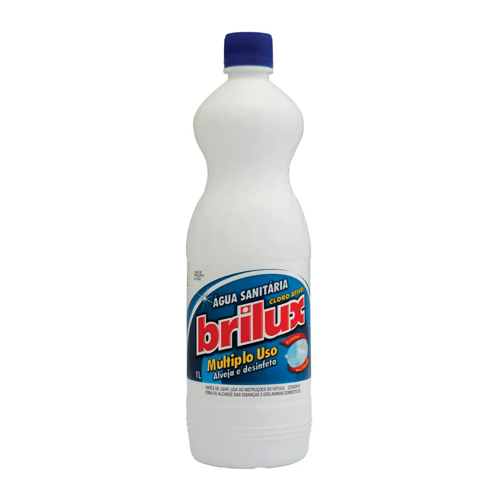 ÁGUA SANITÁRIA BRILUX 1LT<br> ÁGUA SANITÁRIA BRILUX 1LT<br>