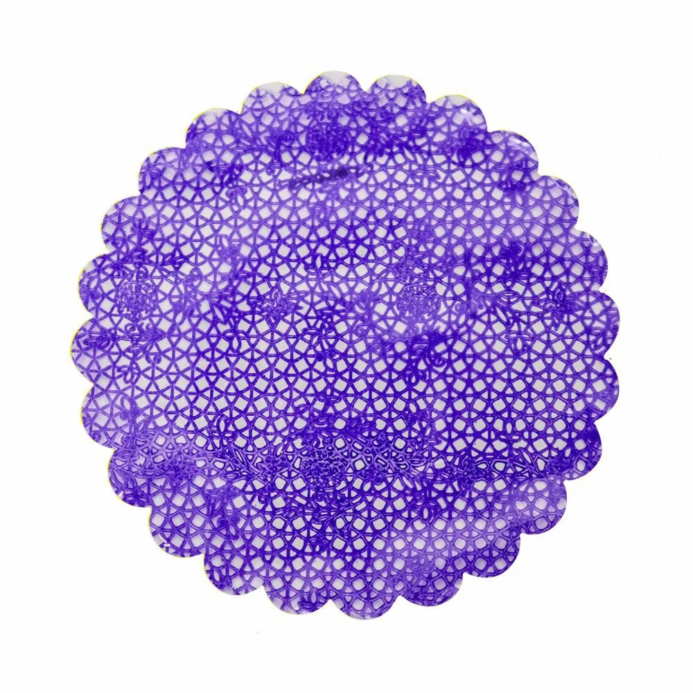 FUNDO RENDADO N7 LILAS PC100 PLAC                                                                                                                                                                       