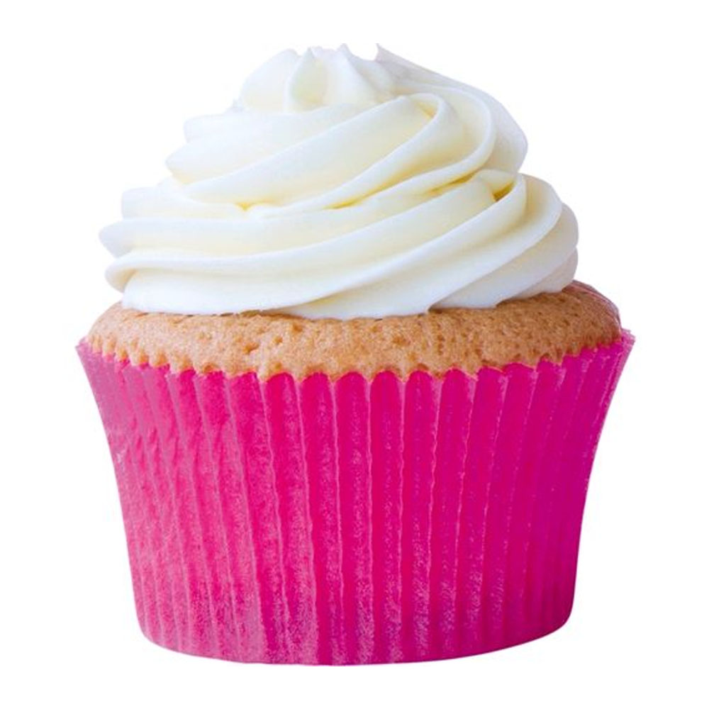 FORMA CUPCAKE LISA ROSA C/ 45 UN - PLAC  FORMA CUPCAKE LISA ROSA C/ 45 UN - PLAC