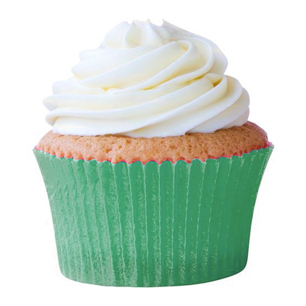 FORMA CUPCAKE LISA VERDE ESCURO C/ 45 UN - PLAC<br> FORMA CUPCAKE LISA VERDE ESCURO C/ 45 UN - PLAC<br>