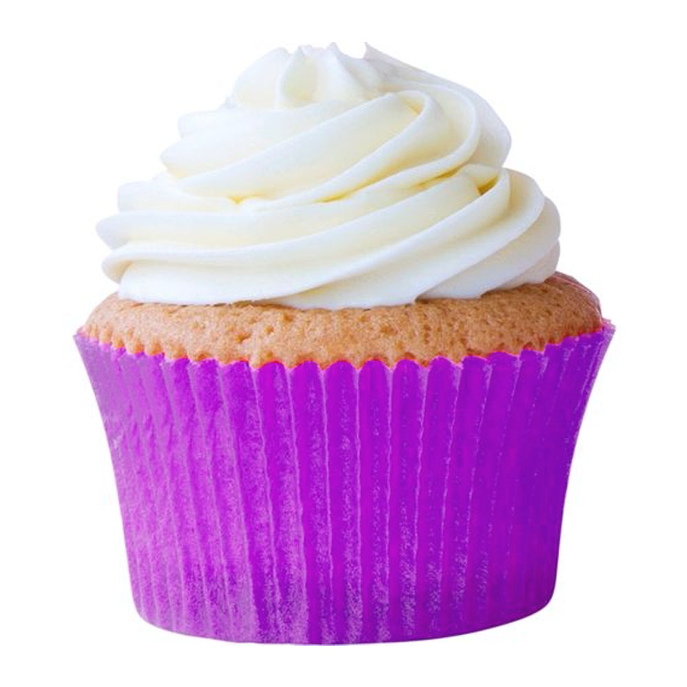FORMA CUPCAKE LISA LILÁS C/ 45 UN - PLAC  FORMA CUPCAKE LISA LILÁS C/ 45 UN - PLAC