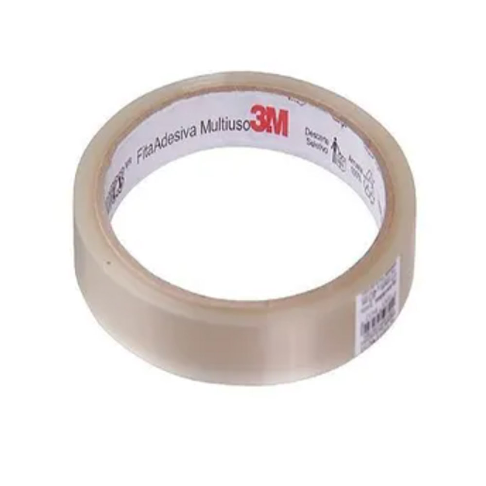 FITA DUREX TRANSPARENTE 18X50 - 3M                              FITA DUREX TRANSPARENTE 18X50 - 3M