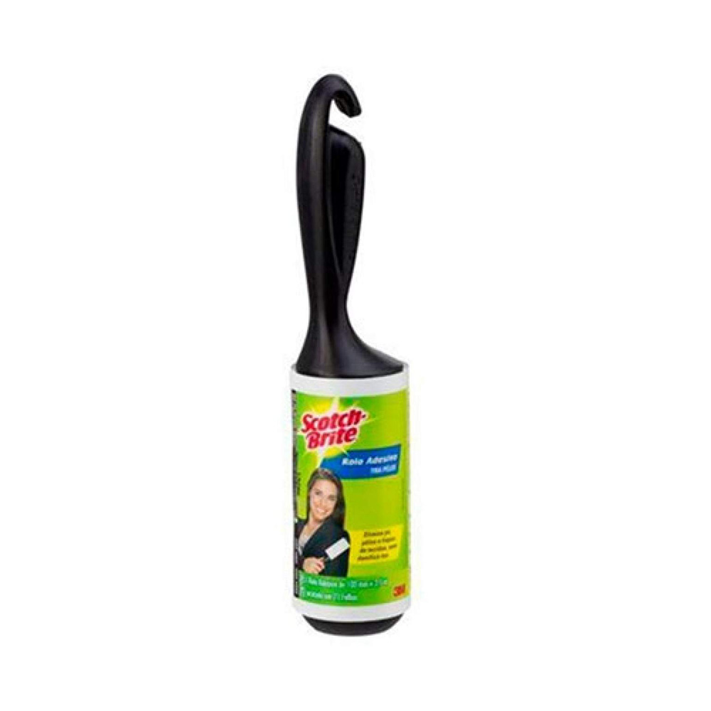 ROLO ADESIVO SCOTCH BRITE TIRA PELOS C/21 FOLHAS 3M ROLO ADESIVO SCOTCH BRITE TIRA PELOS C/21 FOLHAS 3M