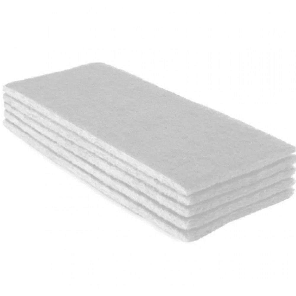 FIBRA MACIA BRANCA 102X260MM C/5 UNIDADES 3M FIBRA MACIA BRANCA 102X260MM C/5 UNIDADES 3M