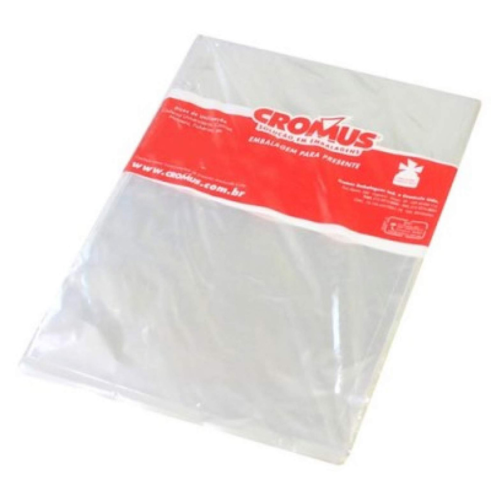SACO TRANSPARENTE TAMANHO 45X59 - CROMUS - C/25 UNIDADES SACO TRANSPARENTE TAMANHO 45X59 - CROMUS - C/25 UNIDADES