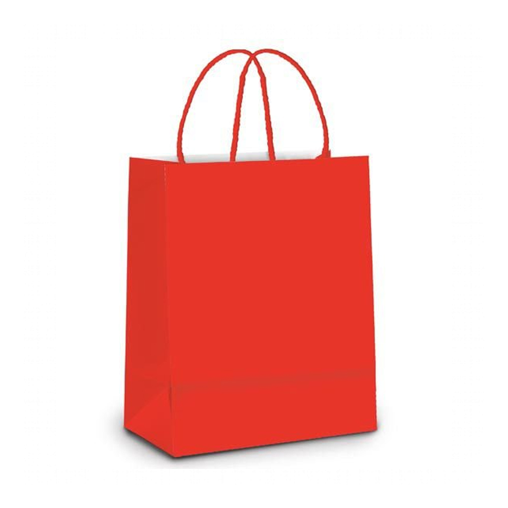 SACOLA PAPEL VERMELHA TAM P - 21,5X15X8 - CROMUS UN                                                                                                                                                                SACOLA PAPEL VERMELHA TAM P - 21,5X15X8 - CROMUS UN