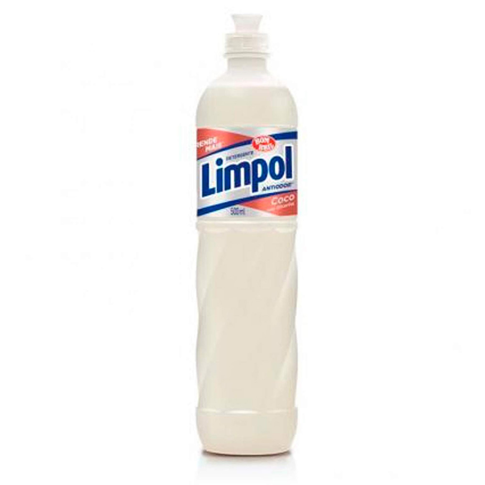 DETERGENTE LIMPOL COCO 500ML - BOMBRIL                DETERGENTE LIMPOL COCO 500ML - BOMBRIL