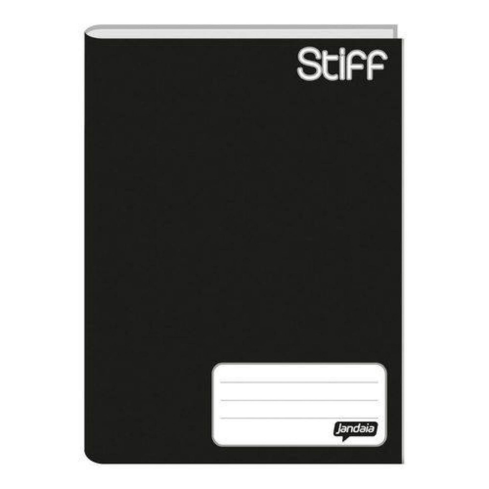 CADERNO BROCHURÃO 96 FOLHAS STIFF PRETO - JANDAIA CADERNO BROCHURÃO 96 FOLHAS STIFF PRETO - JANDAIA