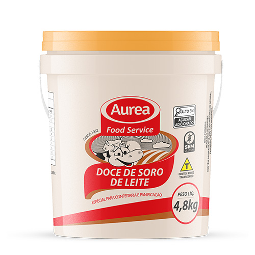 DOCE DE LEITE TRADICIONAL 4,8KG - AUREA    DOCE DE LEITE TRADICIONAL 4,8KG - AUREA