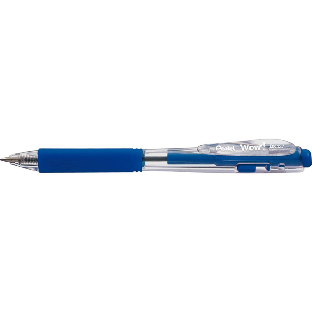 CANETA ESFE RET WOW 0,7MM AZUL BLISTER PENTEL                  CANETA ESFE RET WOW 0,7MM AZUL BLISTER PENTEL
