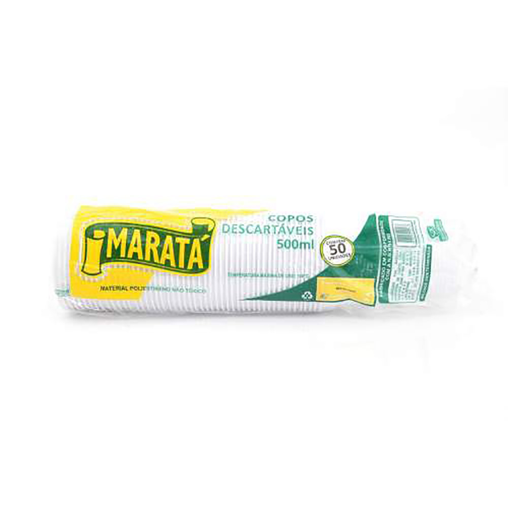 COPO PLAST 500ML MARATA PC50 COPO PLAST 500ML MARATA PC50