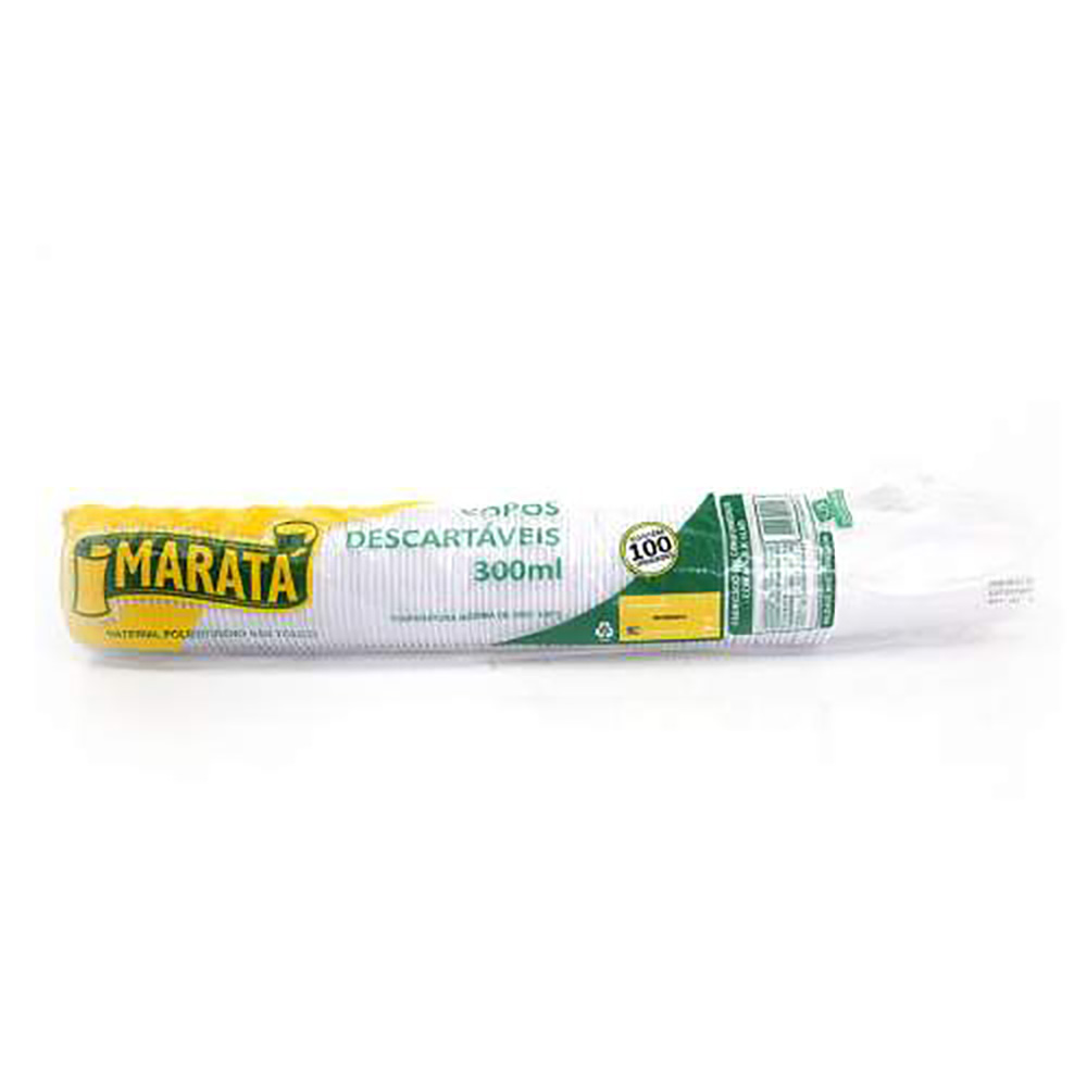 COPO PLAST 300ML MARATA PC100 COPO PLAST 300ML MARATA PC100