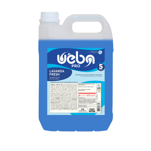 DESINFETANTE LAVANDA FRESH UEBA 5L                           DESINFETANTE LAVANDA FRESH UEBA 5L