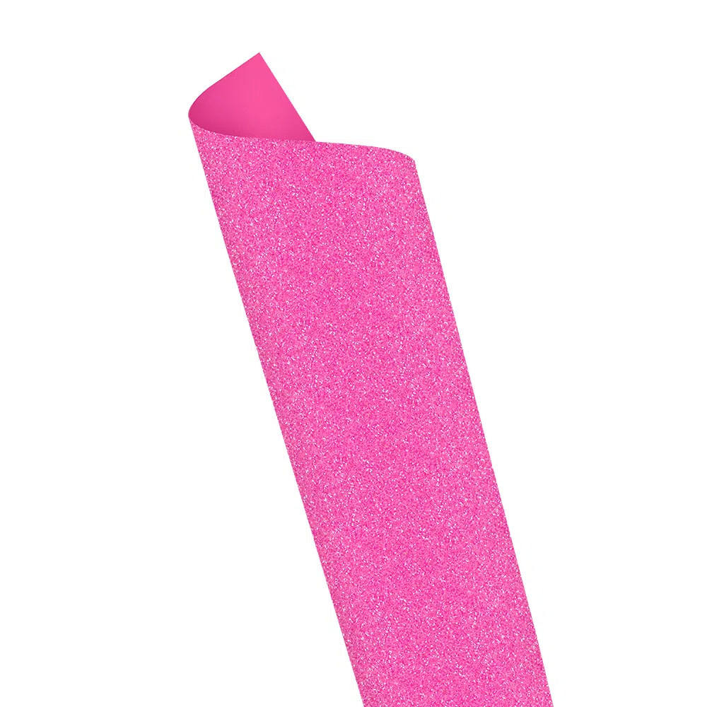 EMBORRACHADO EVA COM GLITTER 40X60 ROSA CLARO - LEO & LEO EMBORRACHADO EVA COM GLITTER 40X60 ROSA CLARO - LEO & LEO