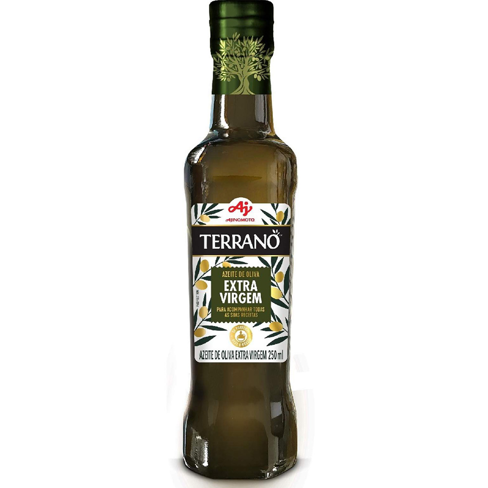 AZEITE DE OLIVA EXTRA VIRGEM TERRANO 250ML - AJINOMOTO AZEITE DE OLIVA EXTRA VIRGEM TERRANO 250ML - AJINOMOTO