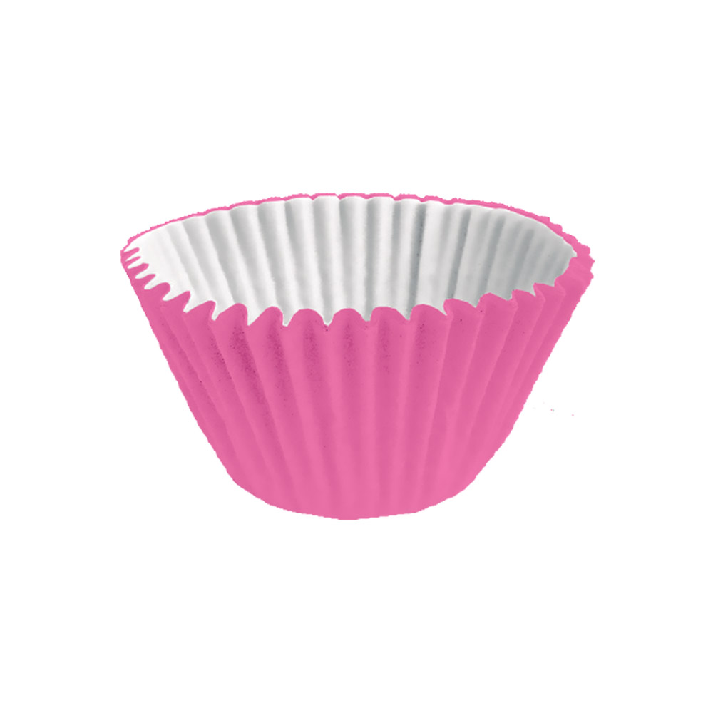 FORMINHA COMUM DE PAPEL ROSA Nº 4 COM 100 UNIDADES - FESTCOLOR  FORMINHA COMUM DE PAPEL ROSA Nº 4 COM 100 UNIDADES - FESTCOLOR