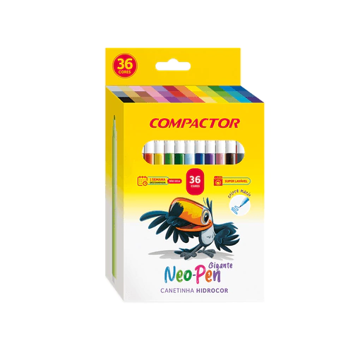 PINCEL COMPACTOR NEO PEN GIGANTE C/36                        PINCEL COMPACTOR NEO PEN GIGANTE C/36