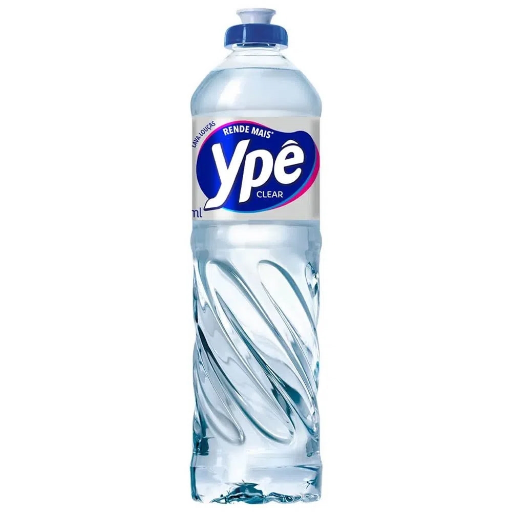 DETERGENTE CLEAR 500ML YPE      DETERGENTE CLEAR 500ML YPE