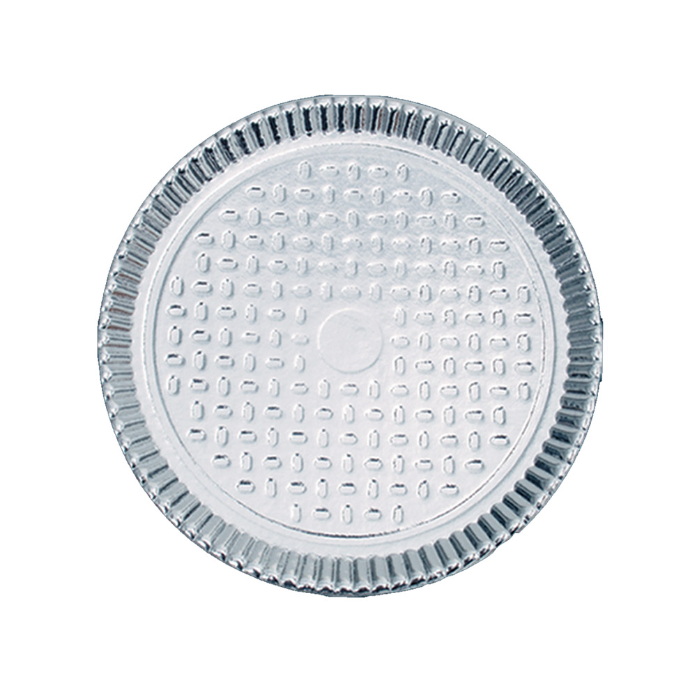 PRATO LAMINADO PRATA N04 FESTCOLOR 25,5CM<br> PRATO LAMINADO PRATA N04 FESTCOLOR 25,5CM<br>