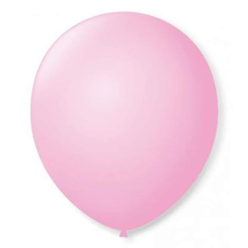 BALAO N7 LISO ROSA BABY SAO ROQUE C/50 UNIDADES                        BALAO N7 LISO ROSA BABY SAO ROQUE C/50 UNIDADES