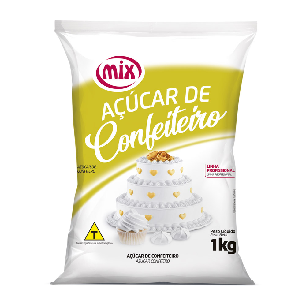 ACUCAR DE CONFEITEIRO 1KG MIX                                ACUCAR DE CONFEITEIRO 1KG MIX