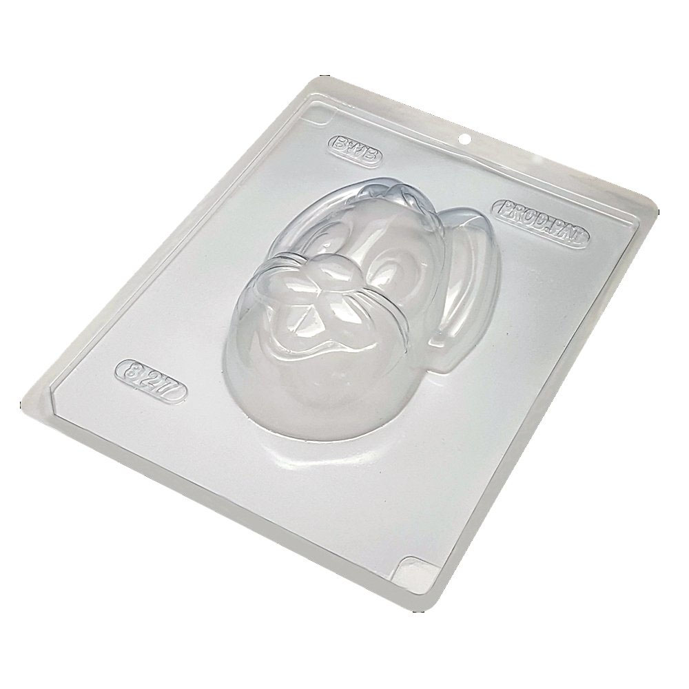 FORMA DE SILICONE OVO COELHO FRENTE - BWB<br> FORMA DE SILICONE OVO COELHO FRENTE - BWB<br>