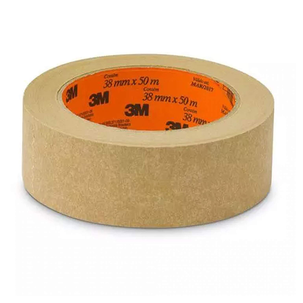 Fita Crepe Tartan 38 mm x 50 m - 3M<br>                      Fita Crepe Tartan 38 mm x 50 m - 3M<br>