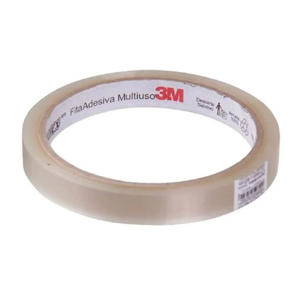 FITA TRANSPARENTE 12MMX50M - 3M                                      FITA TRANSPARENTE 12MMX50M - 3M