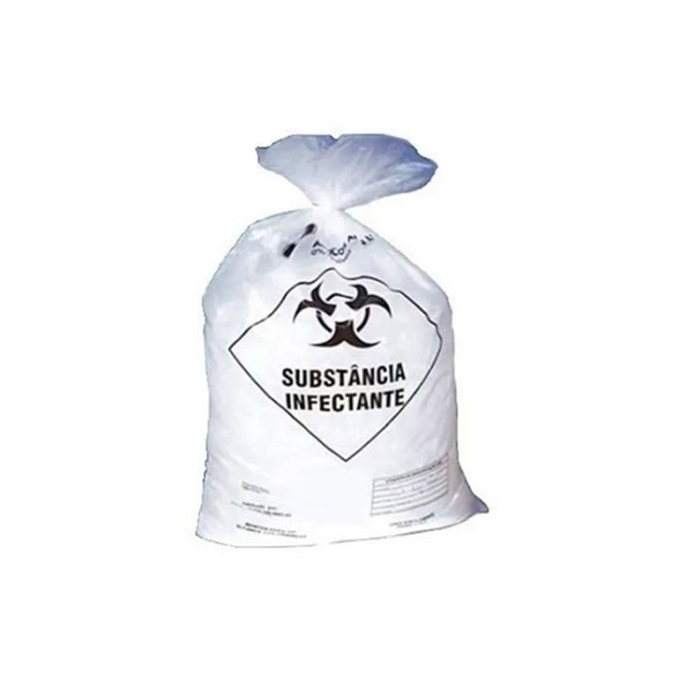 SACO LIXO HOSPITALAR 30LTS - RAVA PC100<br>